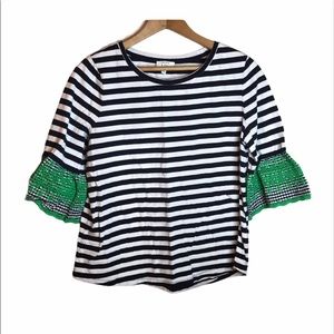Crown & Ivy Striped top